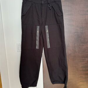 Reese Cooper Black Cargo Pants 34